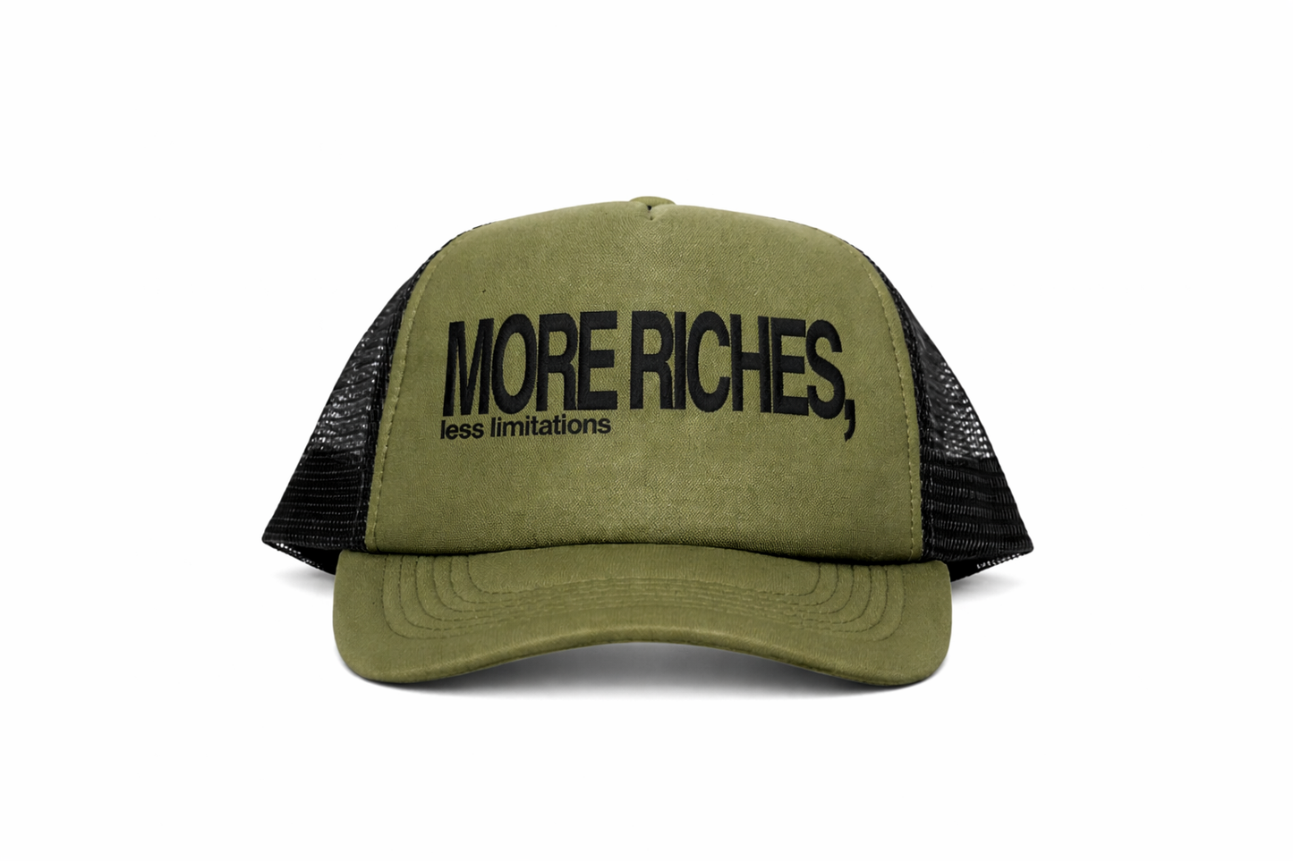 MORE RICHES - OLIVE GREEN