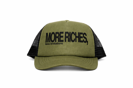 MORE RICHES - OLIVE GREEN