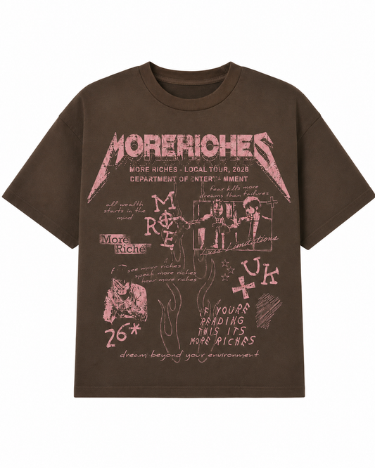MR26 “Riches Within” Brown T-Shirt