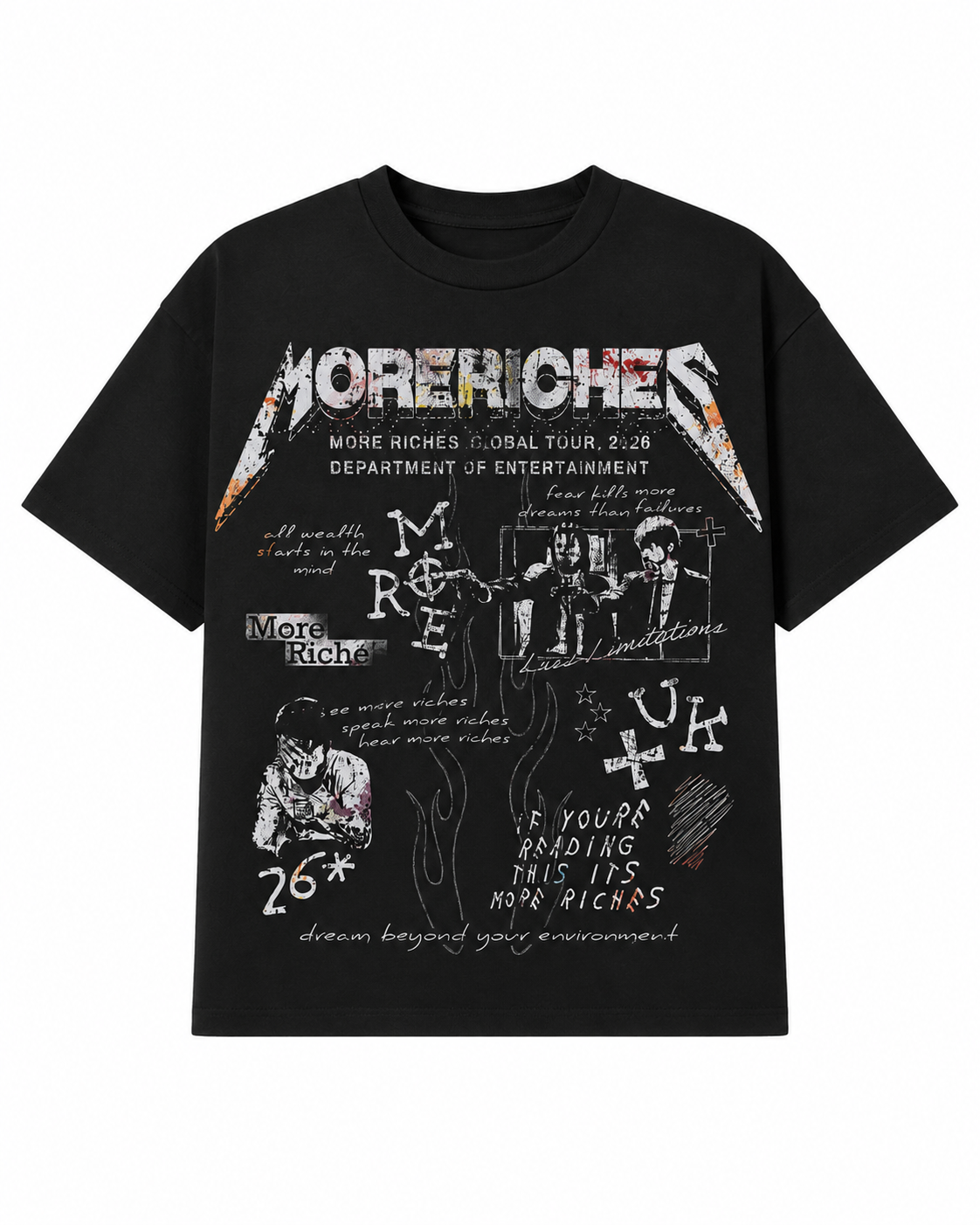 MR26 “Riches Within” Black T-Shirt
