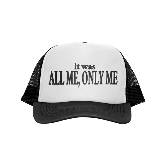 [ALL ME, ONLY ME] Trucker Hat - Black