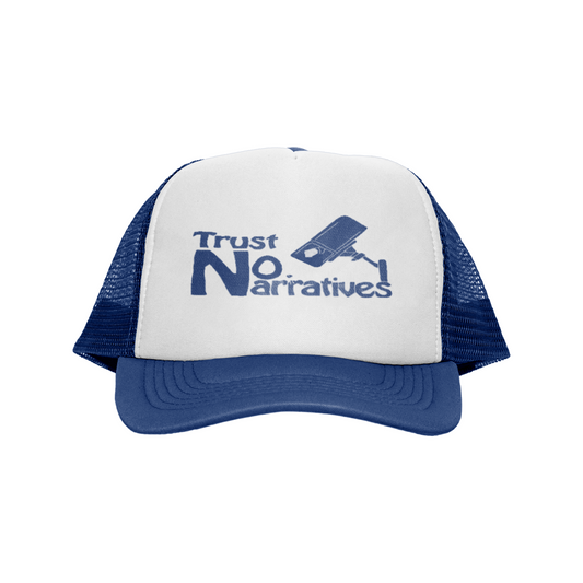 [TRUST NO NARRATIVES] Trucker Hat - Navy