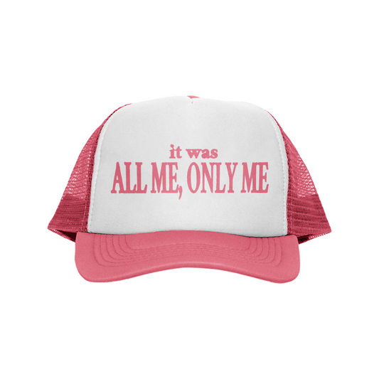 [ALL ME, ONLY ME] Trucker Hat - Pink