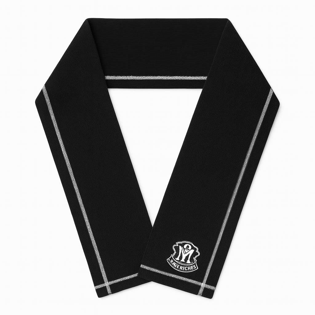 MRUK CLASSIC SCARF - BLACK (PREORDER)