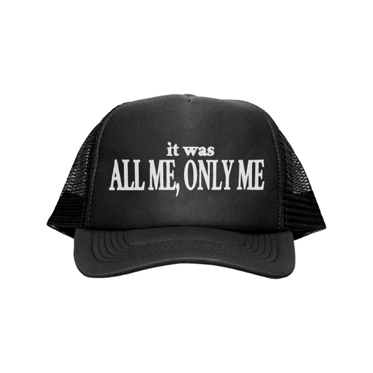 [ALL ME, ONLY ME] Trucker Hat - Triple Black